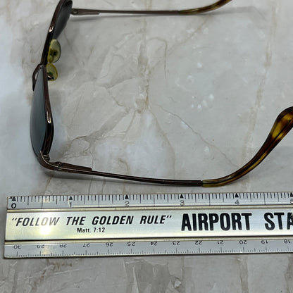 PGA Bronze Tone Rectangle Golf Sunglasses Eyeglasses Frames TE9-G6-10