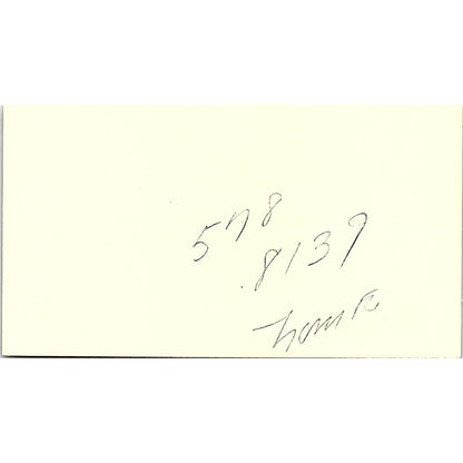 Louis V Roy Borg-Warner Dallas TX Vintage Business Card SC9-B13