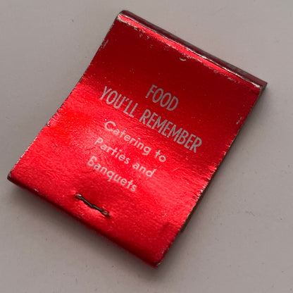 The Oronoka Restaurant of Distinction Orono ME Vintage Matchbook Cover TB8-MB2-4