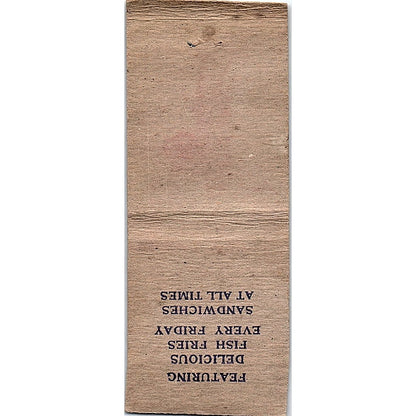 Hank & Jo's Sportsmen's Club Hank Grabowski Milwaukee Vtg Matchbook Cover SC7-Y8