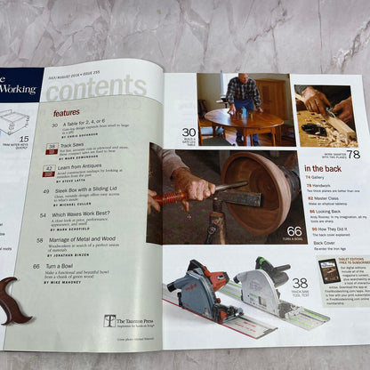 Learn From Antiques - Aug 2016 No 255 - Taunton's Fine Woodworking Magazine M36