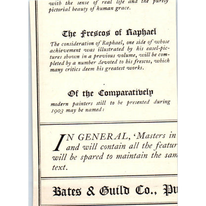 Boston and Albany RR Luxury Travel A.S. Hanson c1905 Victorian Ad AE9-MA7