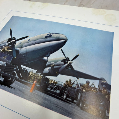 The Curtiss Commando C-46 Vintage Print 10.5x13 FL6-4