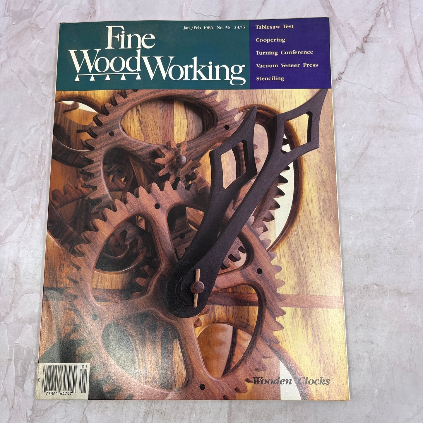 Wooden Clocks - Jan/Feb 1986 - Taunton's Fine Woodworking Magazine M32
