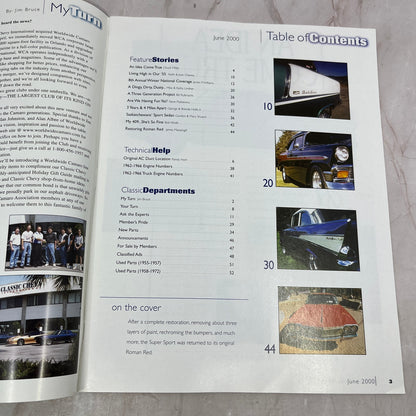 Massengill Four Oaks NC '55, '56, '57 Classic Chevy World Magazine Jun 2000 M30