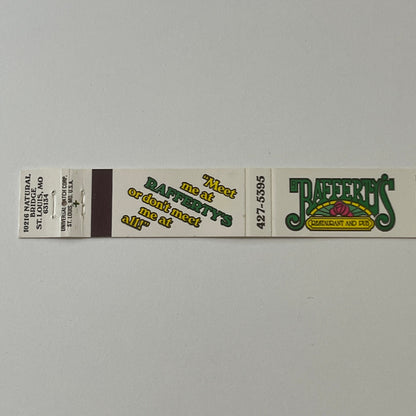 Rafferty's Restaurant St. Louis MO Vintage Matchbook TB6-MB2-9