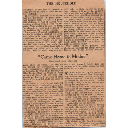 Ready to Sew Kiddie Clothes Readi-Sew Editor 1923 Magazine Ad Clip AE1-1