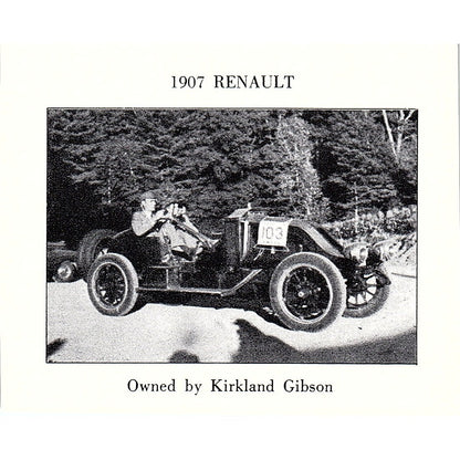 Kirkland Gibson 1907 Renault 1950 Ad AF6-M6