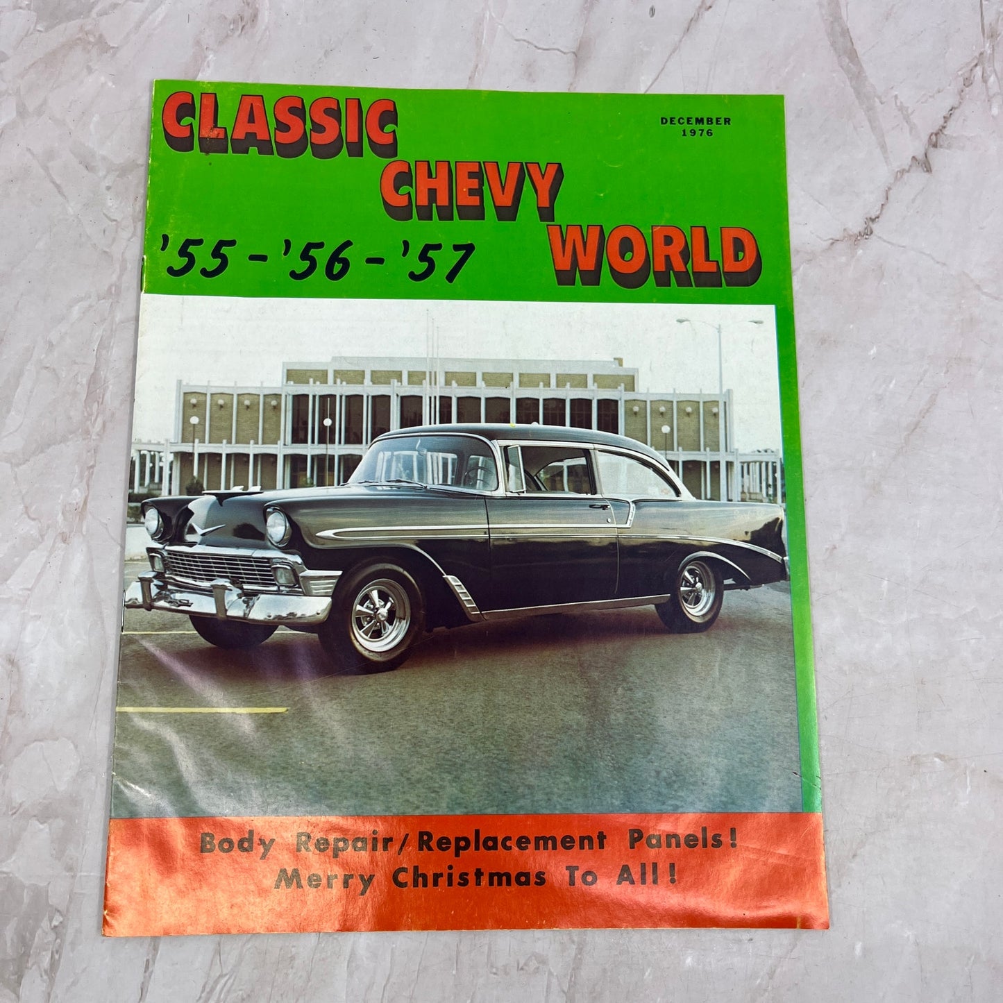 Replacement Panels - '55, '56, '57 Classic Chevy World Magazine - Dec 1976 M29