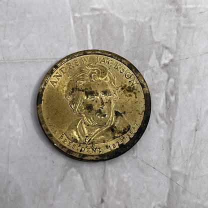 2008 P Andrew Jackson Presidential Dollar Coin SF4