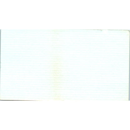 Darrell Lindsay Woodforest Chiropractic Clinic Houston Vtg Business Card SE3-B7