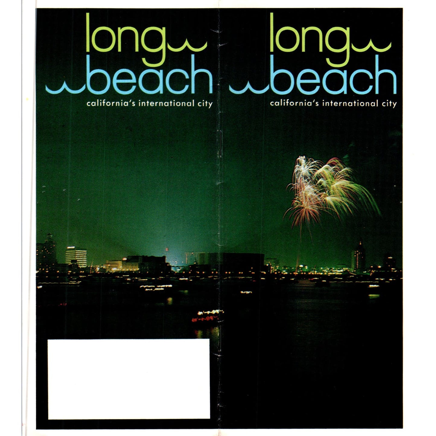 c1960 Long Beach California's International City Brochure AB9