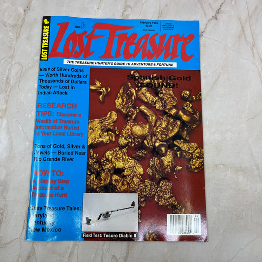 1993 Feb - Lost Treasure Magazine - Treasure Hunting Gold Prospecting M14