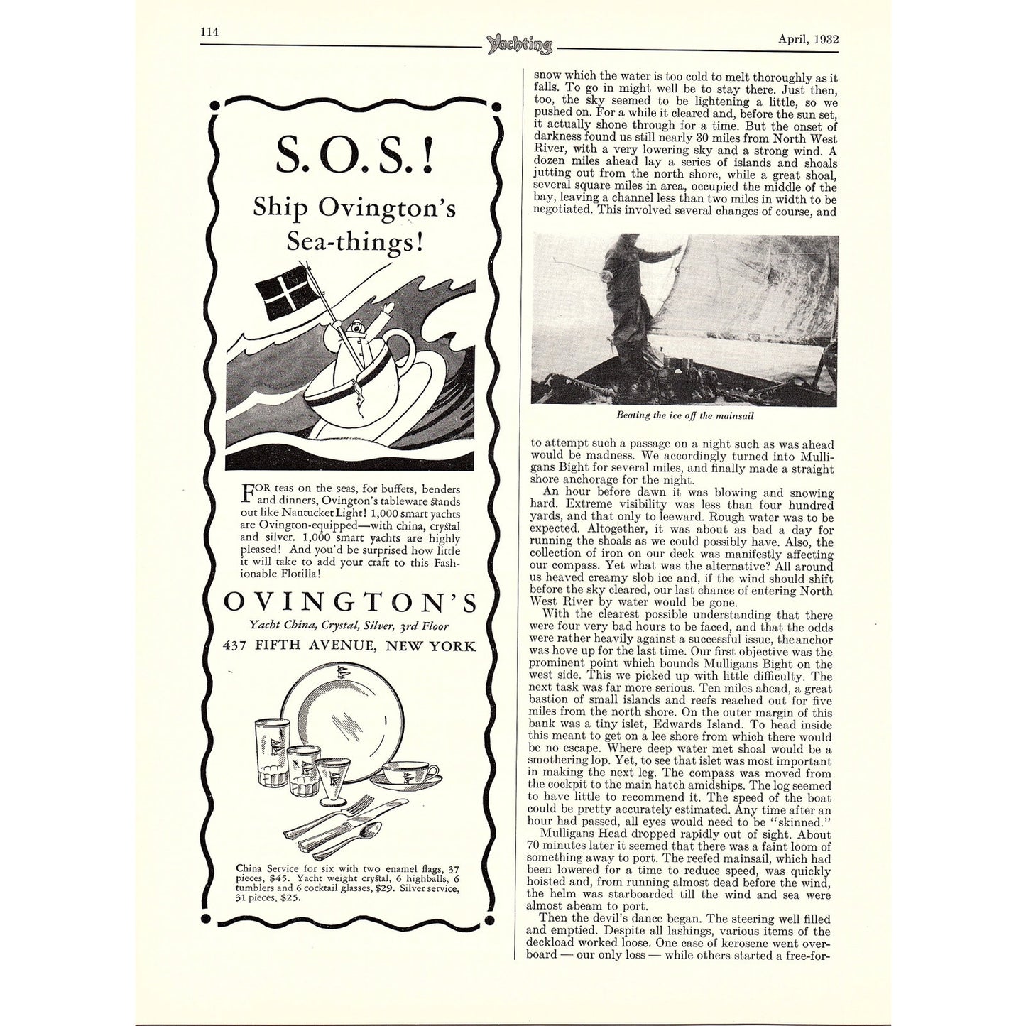 Scripps Marine Engines Scripps Motor Co Detroit MI 1932 Ad V1-4