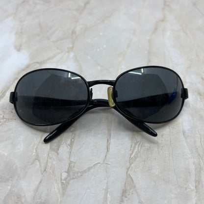 Vintage Vogue Italy Black Sunglasses Eyeglasses Frames TD5G3-11