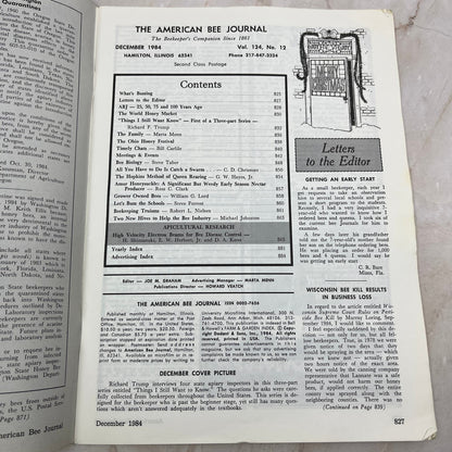 1984 Dec American Bee Journal Magazine Bees Beekeeping Honey M8