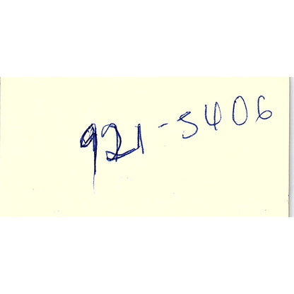 Carman's Jewelry Bobby Houston TX, Vintage Business Card SB4-B2