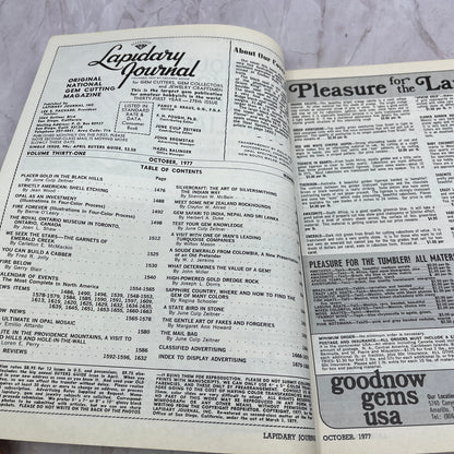 Australian Opal - Lapidary Journal Magazine - Oct 1977 M22