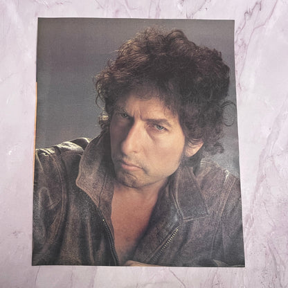 Bob Dylan Portrait in a Leather Jacket 1984 V14-7