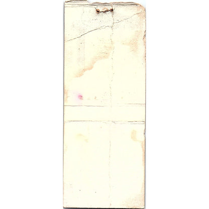 Johnson Jewelry Bulova Ellsworth WI Vintage Matchbook Cover SC7-Y5