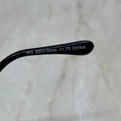 Rose Gold Tone Readers +1.75 Sunglasses Eyeglasses Frames TE9-G5-6
