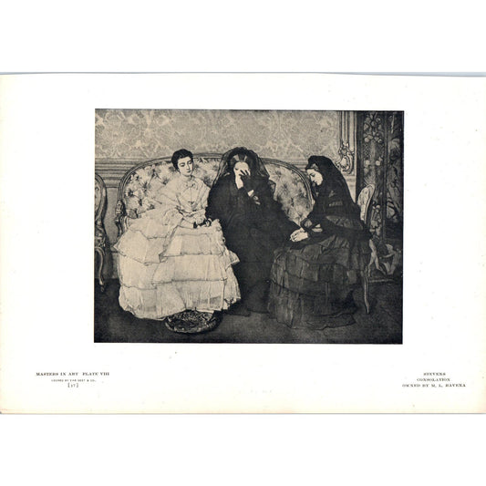 Consolation - Stevens c1905 Art Print D12