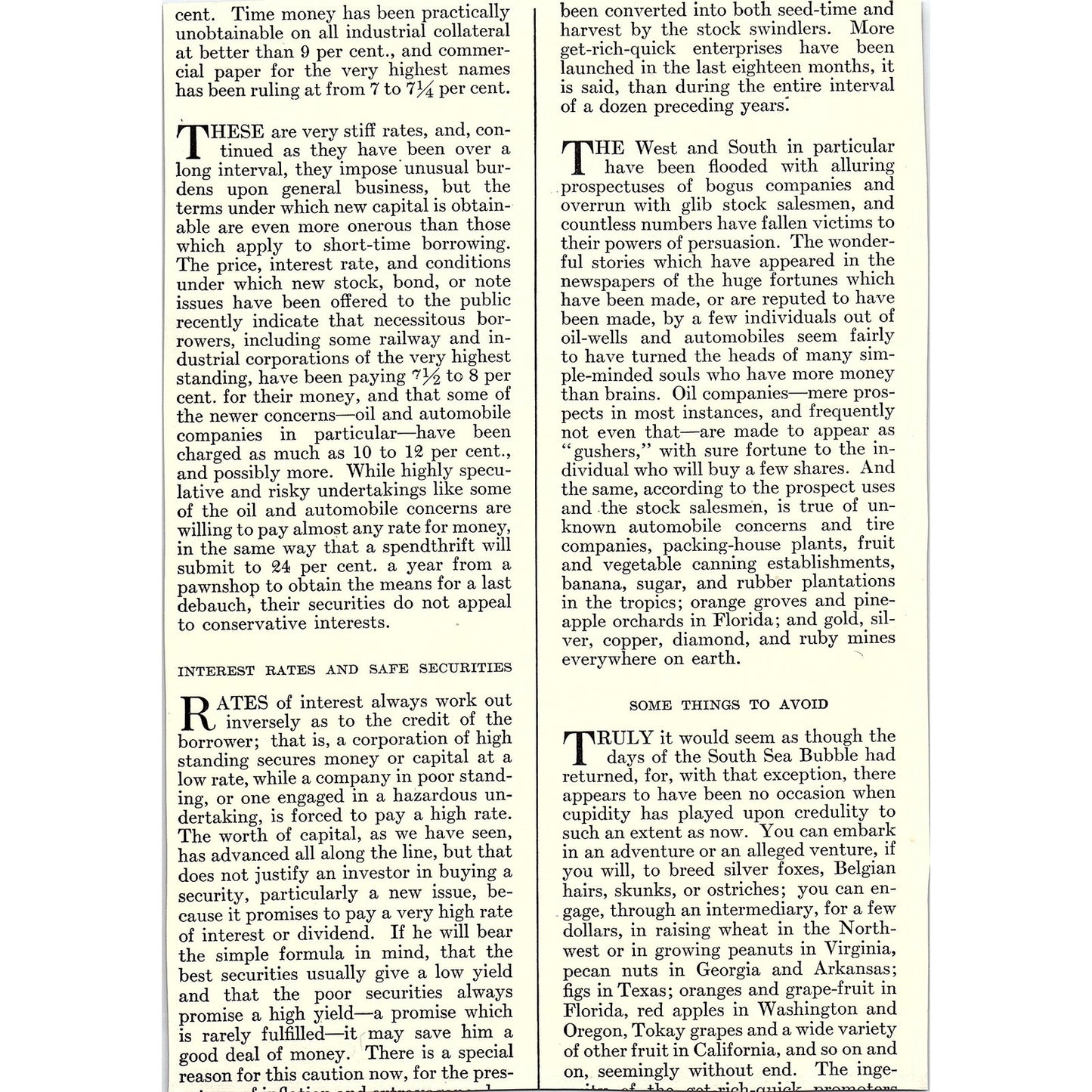 Guaranty Trust Company of New York c1920 Ad AF8-9