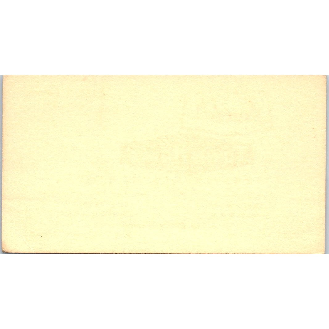 Arnold's Town House Restaurant Bixby Knolls Robert Bryan Business Card SD8-B7