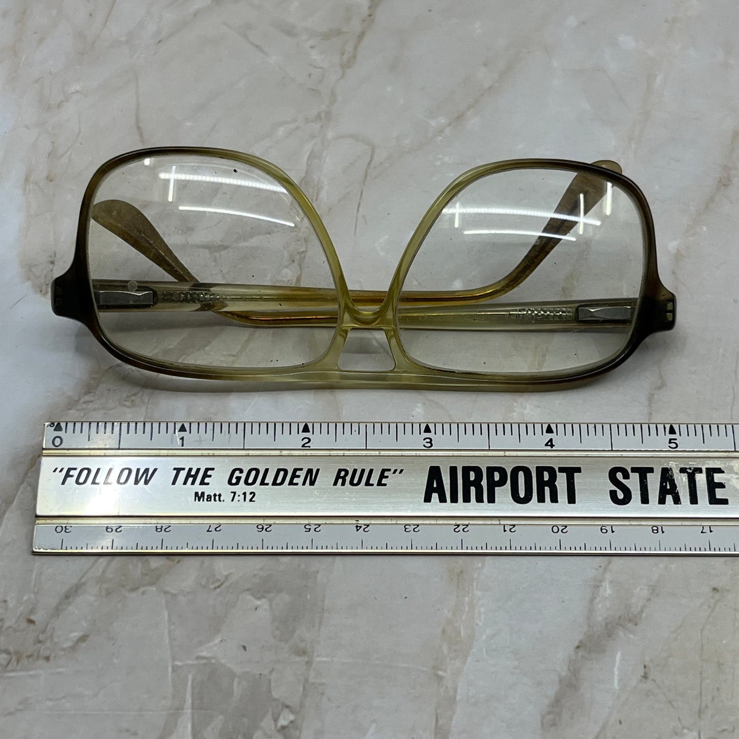 Vintage Aviator Plastic Frame Europa Sunglasses Eyeglasses Frames TD5G1-6