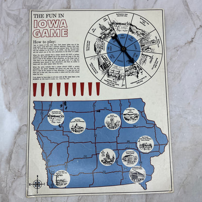 1965 The Fun in Iowa Game Attractions of Iowa Bozell & Jacobs TI8-S7