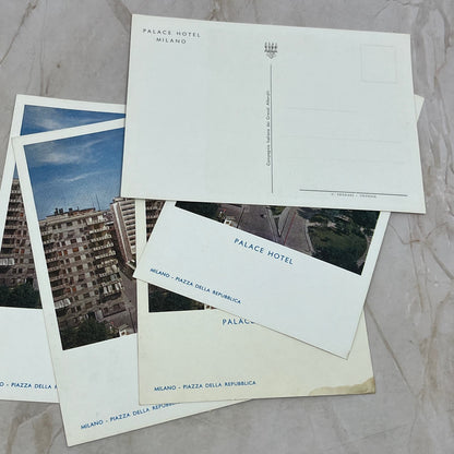 Palace Hotel Milan Italy Letterhead Blank Milano Piazza Della Repubblica TI9-P1