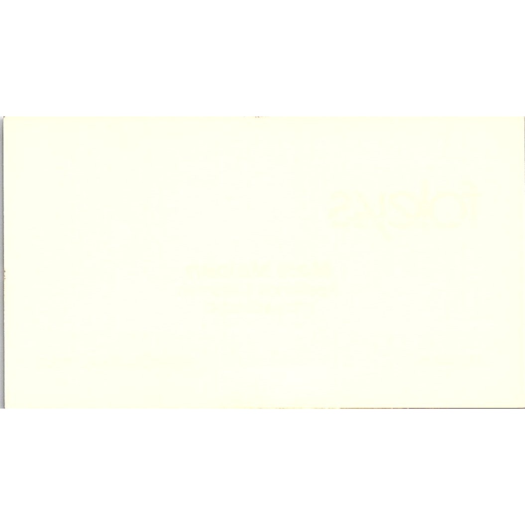 Foleys Mark Meiners Appliance Salesman Houston TX Vintage Business Card SB4-B8