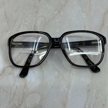 Sabatini Classic 20 Brown Stripe Acrylic Sunglasses Eyeglasses Frames TE9-G4-7