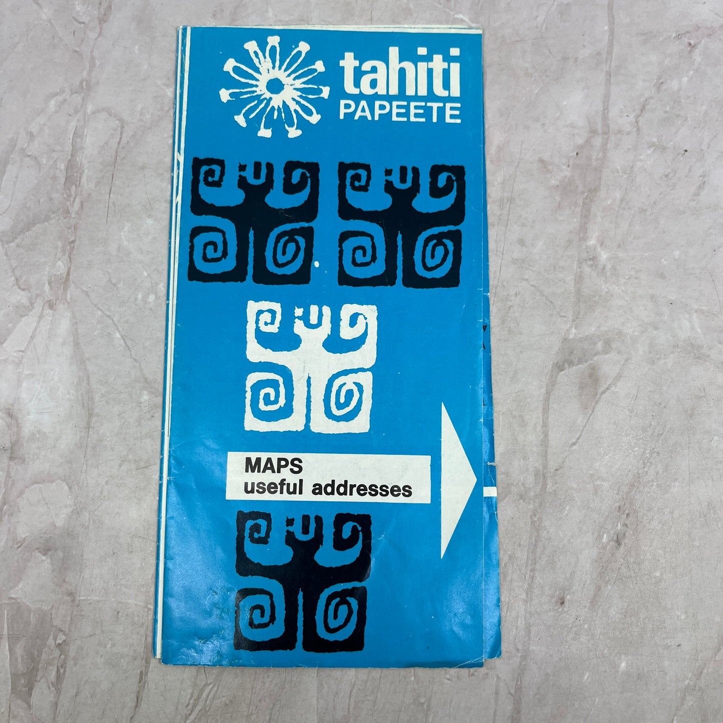 1973 Tahiti & Friends Moorea Raiatea Bora Bora Huahine Travel Brochure ML1-7