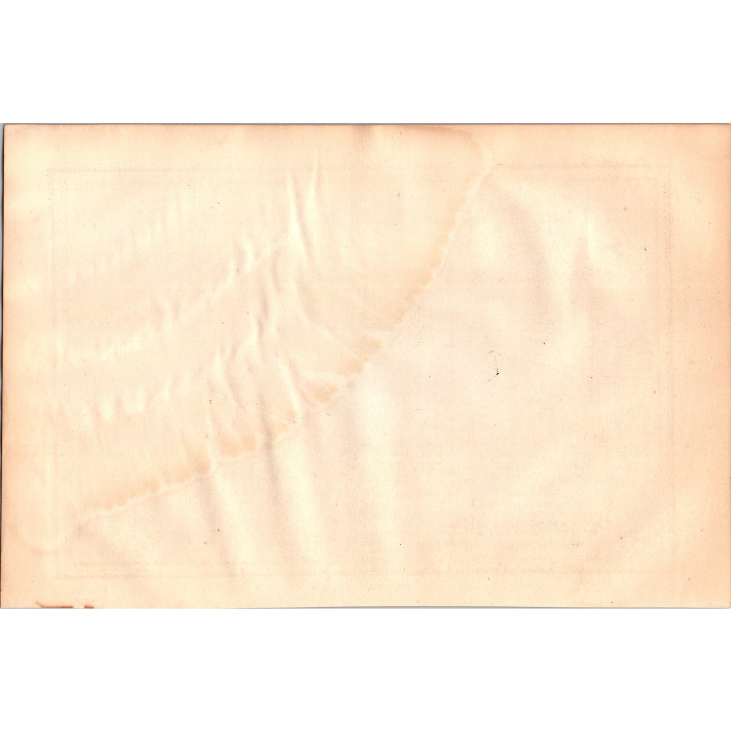 1864 Map of The Missionary Tours of The Apostle Paul Tinted Engraving AJ6-2