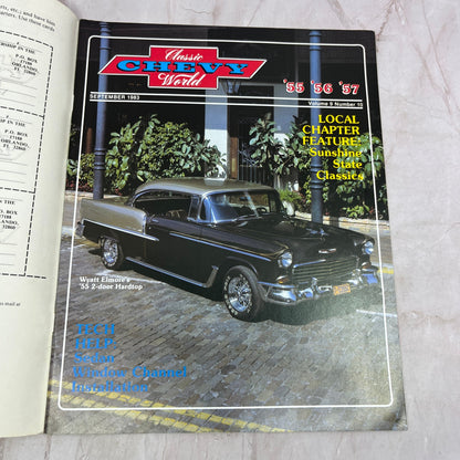 Sedan Window Channel - '55, '56, '57 Classic Chevy World Magazine - Sep 1983 M30