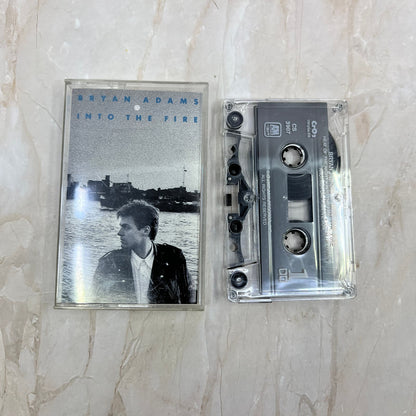 Bryan Adams - Into the Fire - Cassette Tape TH5-4