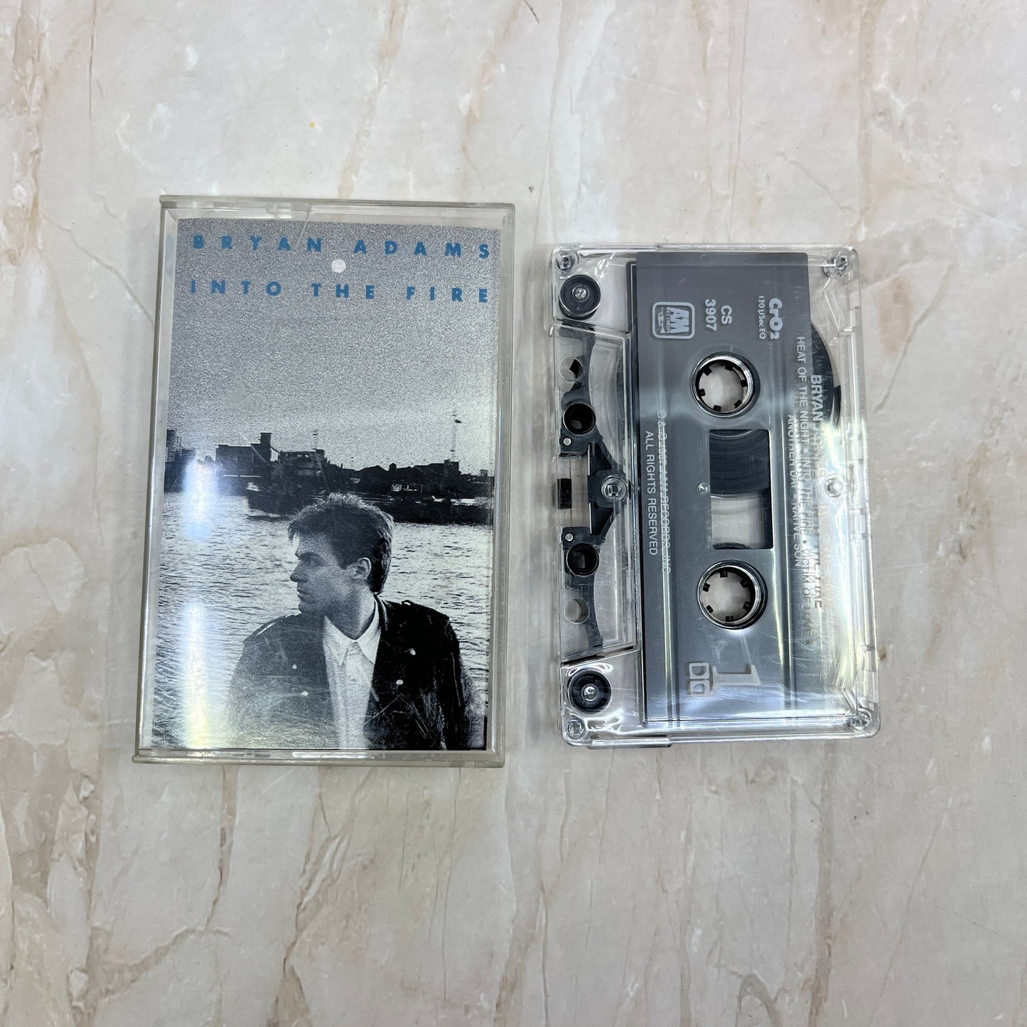 Bryan Adams - Into the Fire - Cassette Tape TH9-T1