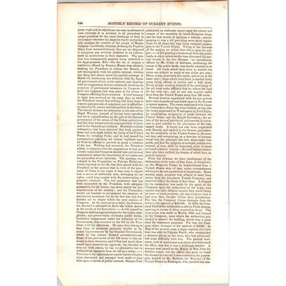 Rescue of Martin Koszta Bay of Smyrna Current Events 3 Pages 1854 Article I19