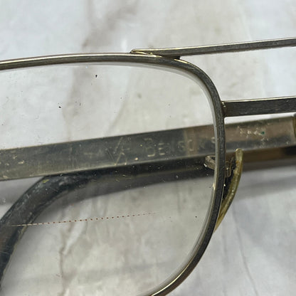 Vintage Benson's 12k GF Aviator Glasses Eyeglasses Frames 5 3/4 England SB8