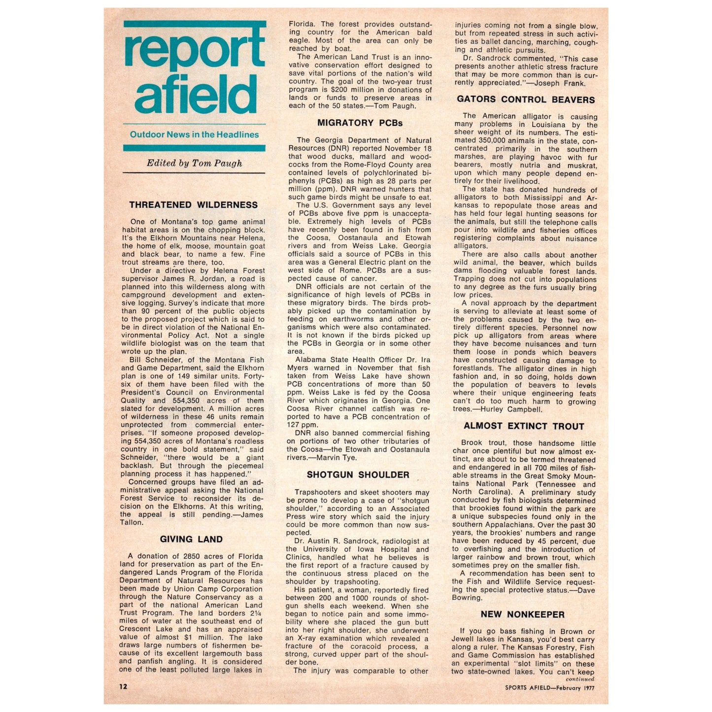 Bass Anglers Sportsman Society Montgomery AL 1977 Ad D25