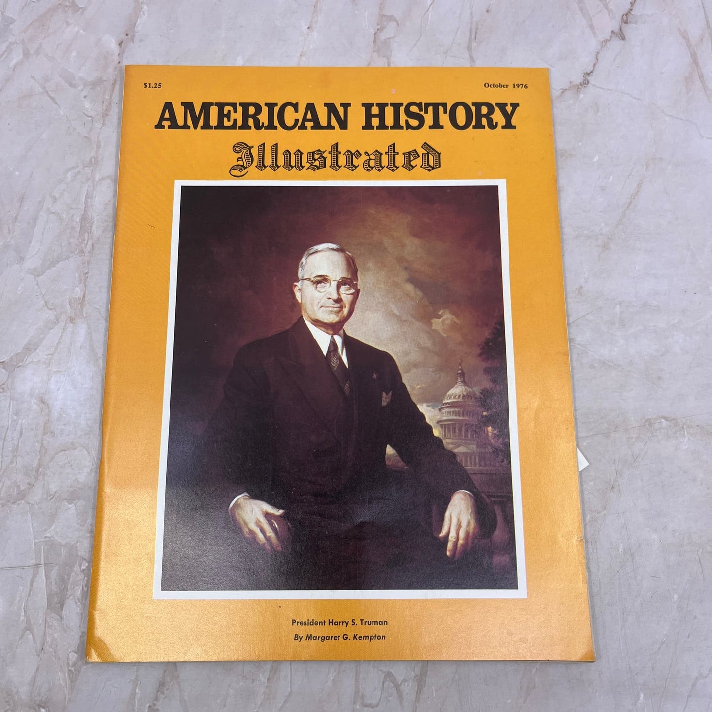 1976 Oct - American History Illustrated Magazine - Harry S. Truman M21