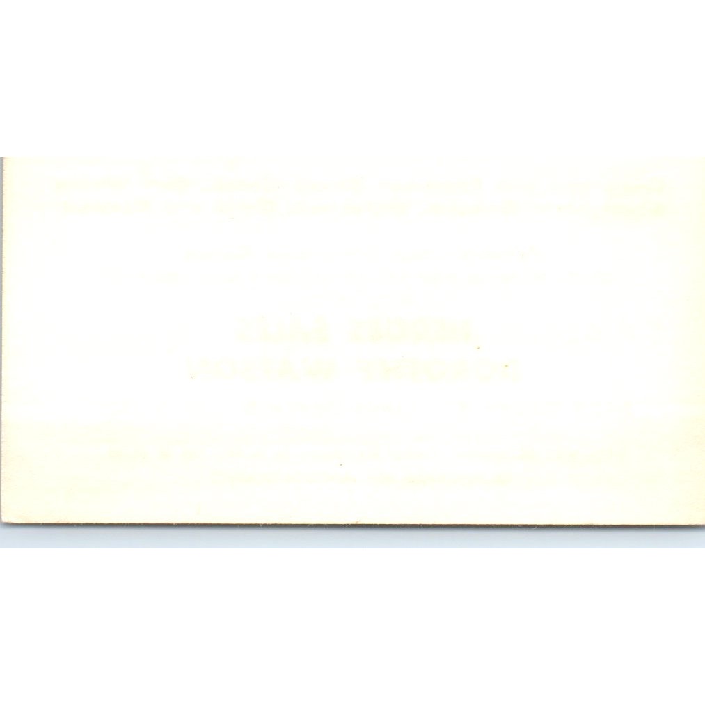 Dorothy Watson Hedges Sales Long Beach CA Vintage Business Card SE3-B4