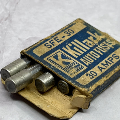 Vintage Killark Auto Fuses SFE-30 30 Amp St Louis MO SB7