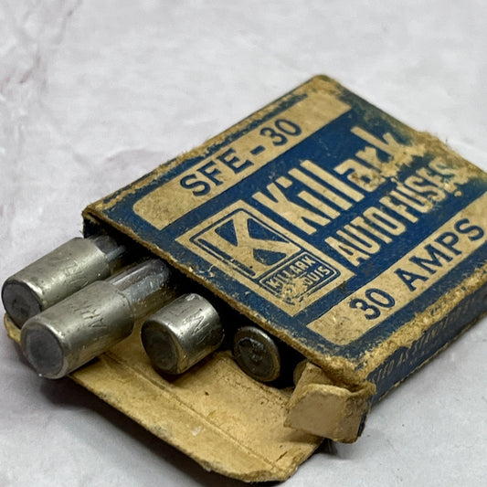Vintage Killark Auto Fuses SFE-30 30 Amp St Louis MO SB7