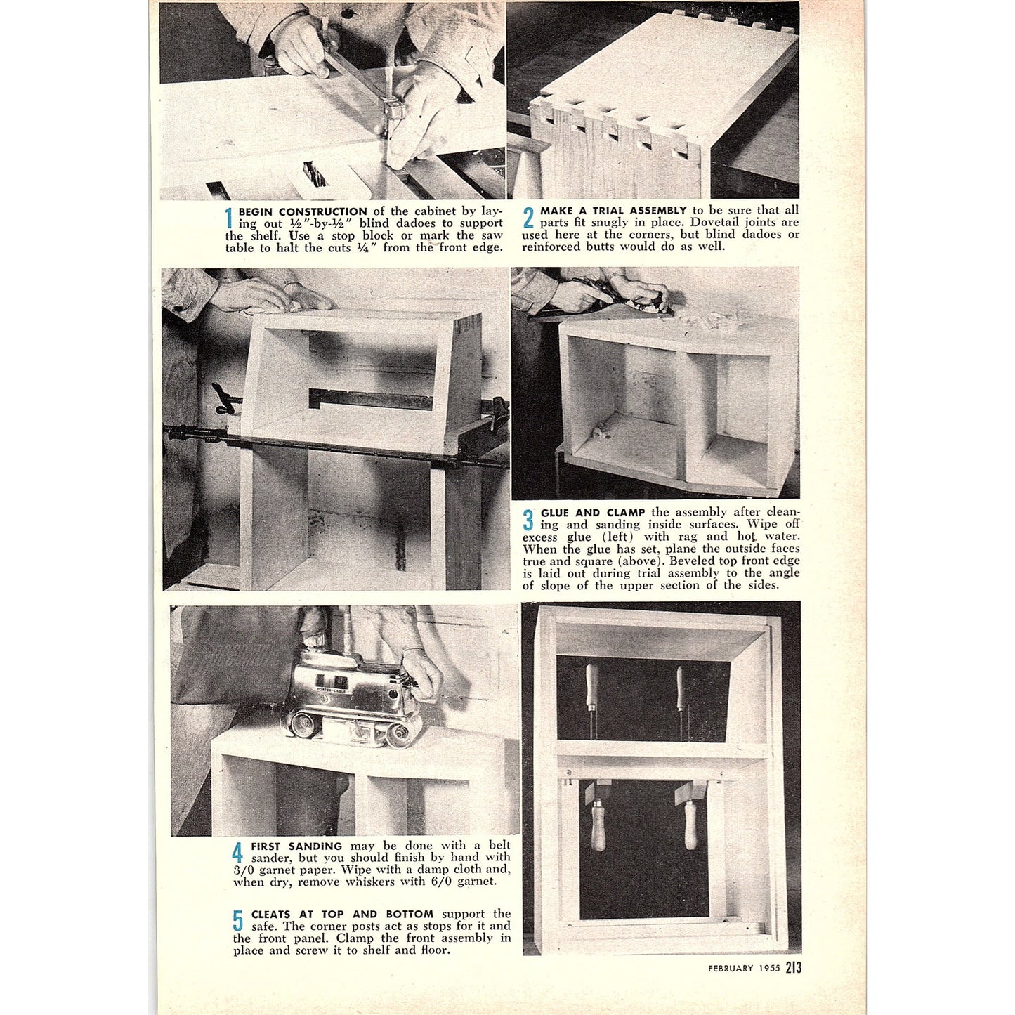 Hiding a Safe in Your Home Glenn A Wagner 3-Page 1955 Article AG1-4
