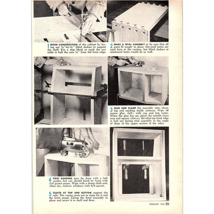 Hiding a Safe in Your Home Glenn A Wagner 3-Page 1955 Article AG1-4