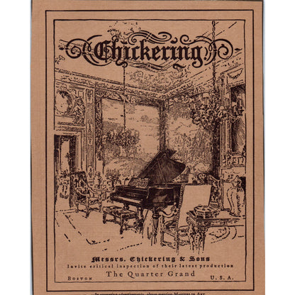 Oriental Rugs Shepard, Norwell Co. Boston c1905 Victorian Ad D13