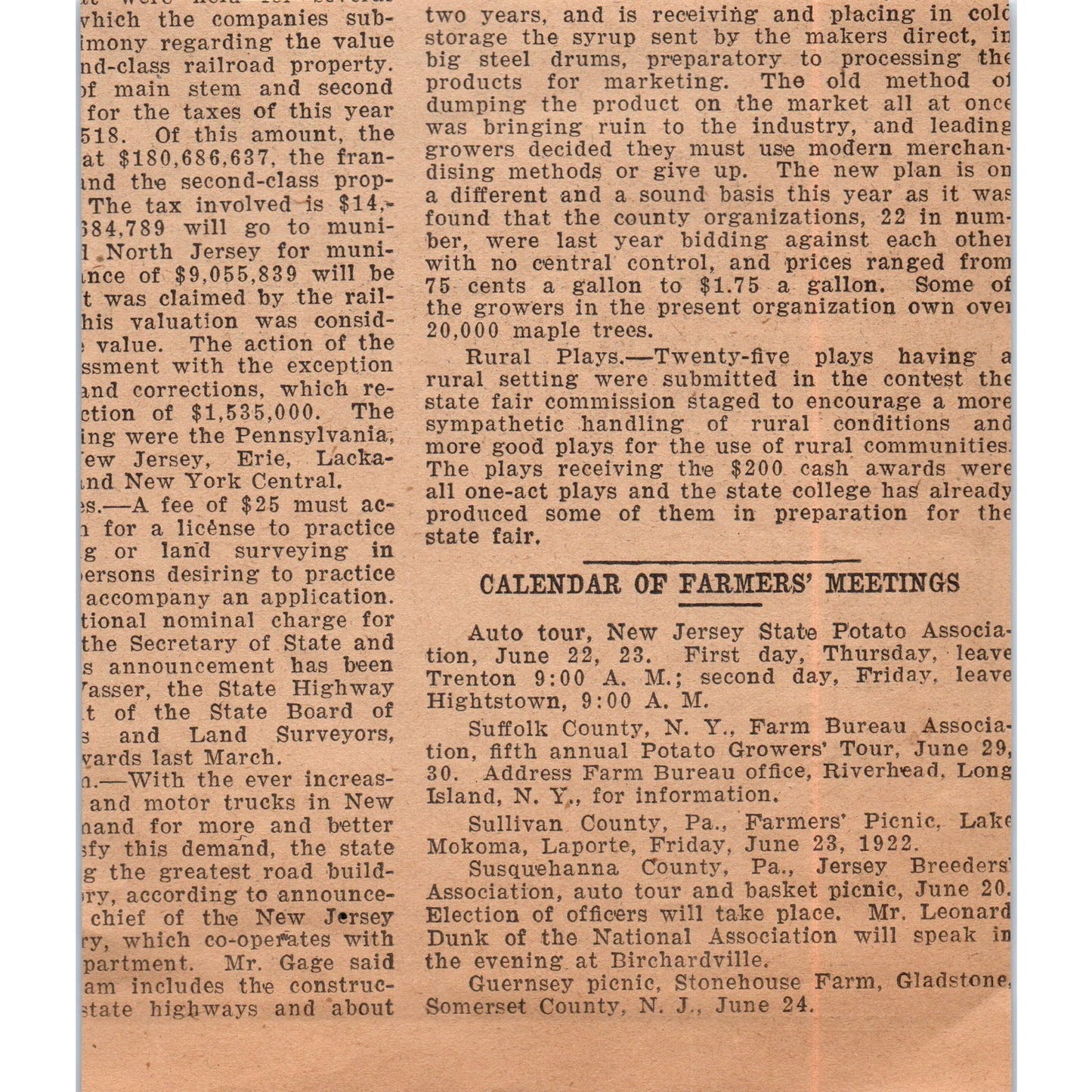 Motor Macultivator Company Toledo Ohio 1922 Magazine Ad AF2-A5