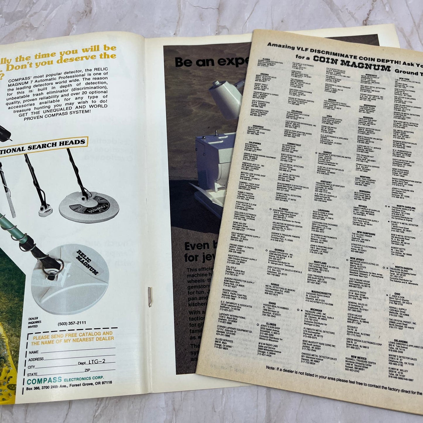 1982 July - Lost Treasure Magazine - Treasure Hunting Gold Prospecting M15